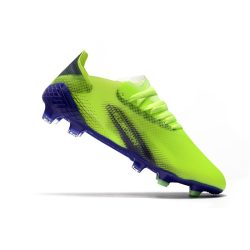 fodboldstøvler adidas X Ghosted.1 FG Precision To Blur - Grøn Lilla Gul_7.jpg